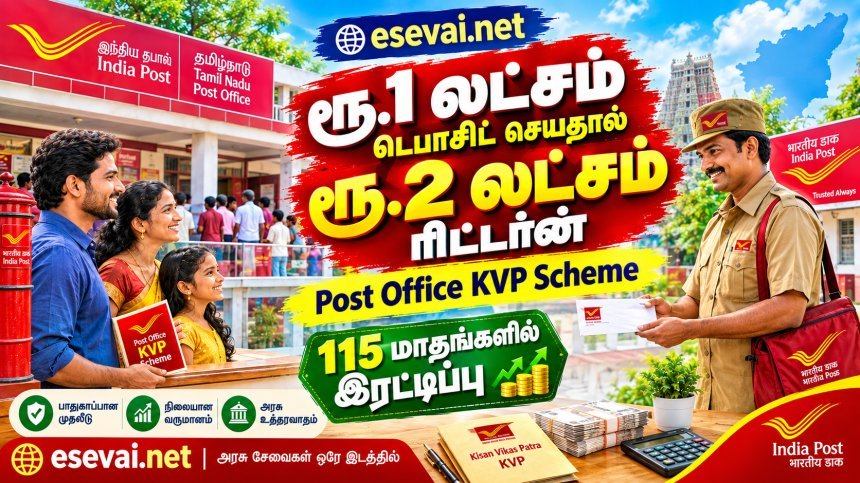 ரூ.1 லட்சம் டெபாசிட் செய்தால் ரூ.2 லட்சம் ரிட்டர்ன்